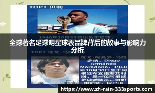 全球著名足球明星球衣品牌背后的故事与影响力分析
